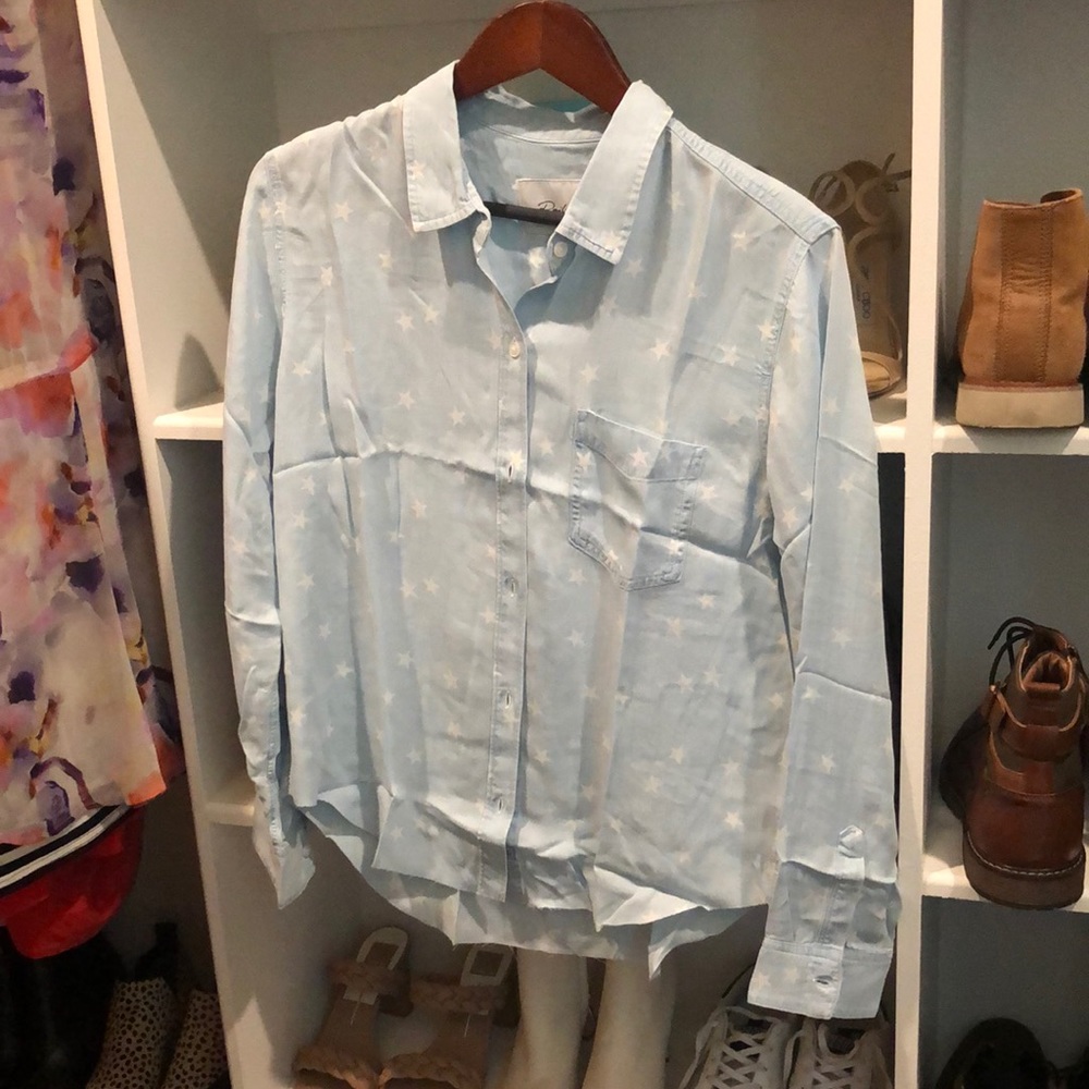 NWT Rails Ingrid Top in Light Vintage Stars